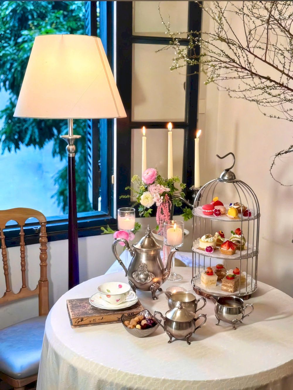 Their afternoon tea sets are particularly popular,